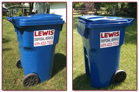 Lewis Disposal Service ~ Dumpster