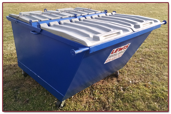 Lewis Disposal Service ~ Dumpster